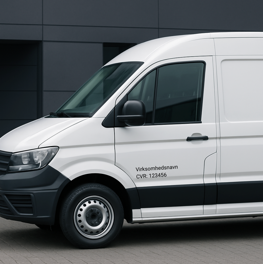 CVR-klistermærker til bil